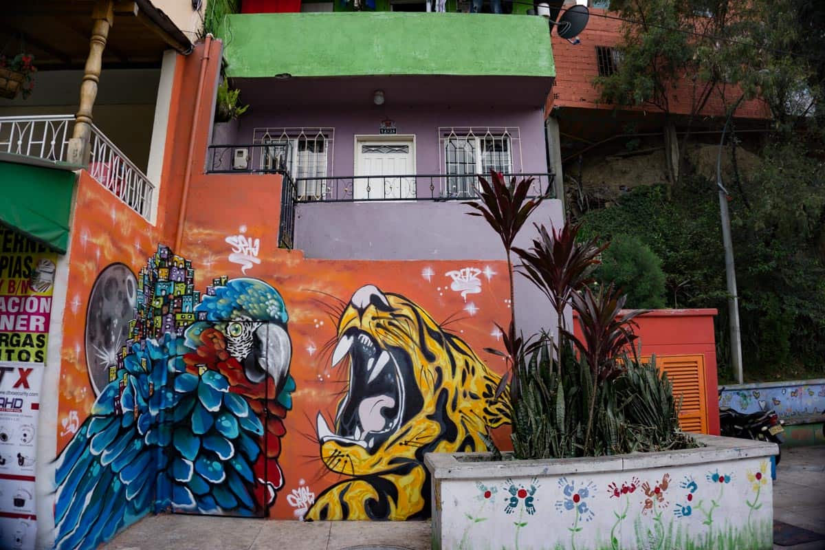 Graffiti tour in Medellin