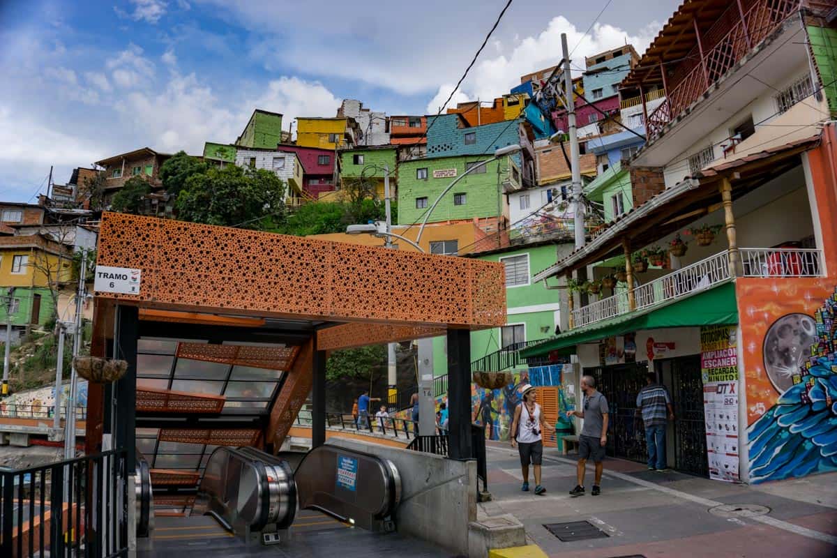 Comuna 13 Escalator