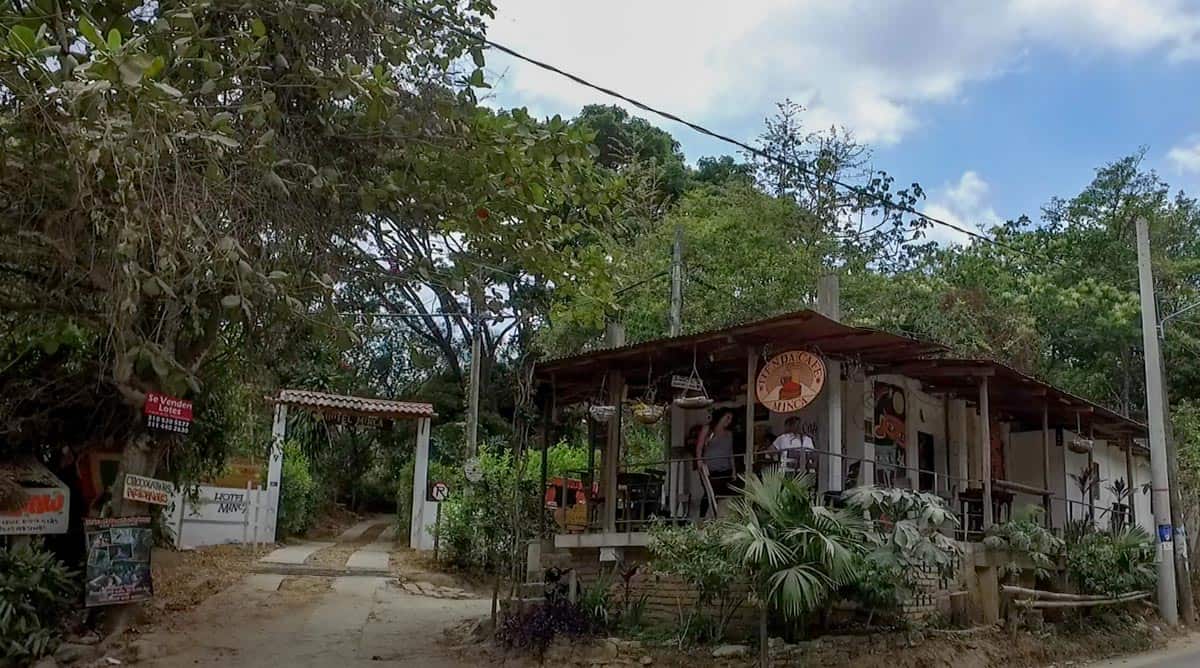 Picture of the outdoor cafe called Café de Minca