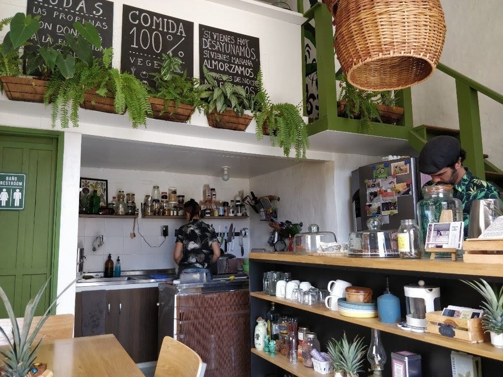 Consulado Vegetal Jardin Vegetarian restaurant Consulado Vegetal in Jardin Colombia
