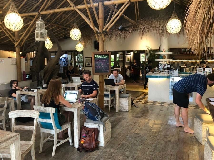 Dojo Co-Working Space - Second Angle (in Canggu) digital nomad life - a coworking space