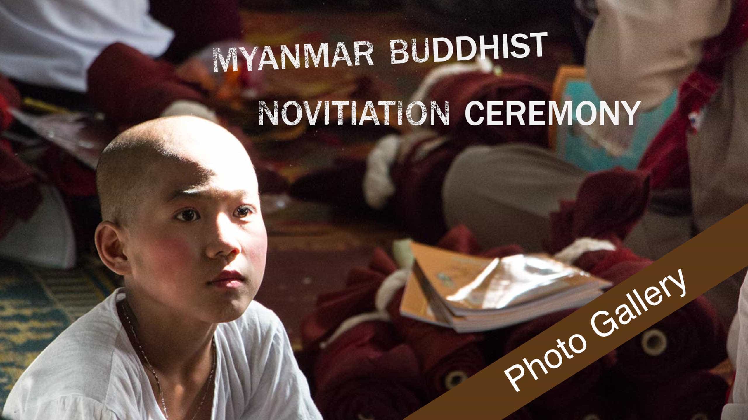 Myanmar Novitiation Ceremony Pictures