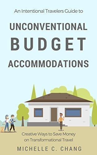 Unique stays- the book cover to help you with finding unconventional budget accommodations