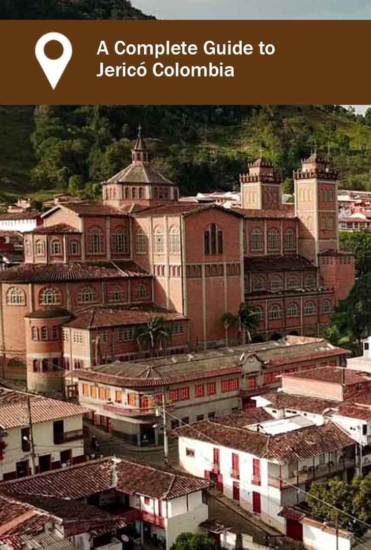 Jerico Colombia a picture of the main cathedral