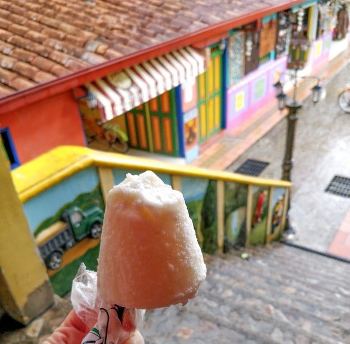 where to eat in guatape - picture of the best icecream