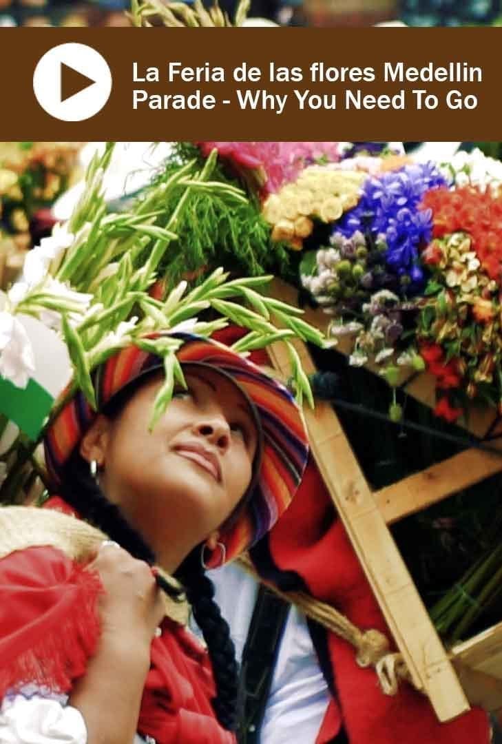 A silleterro at la feria de las flores medellin