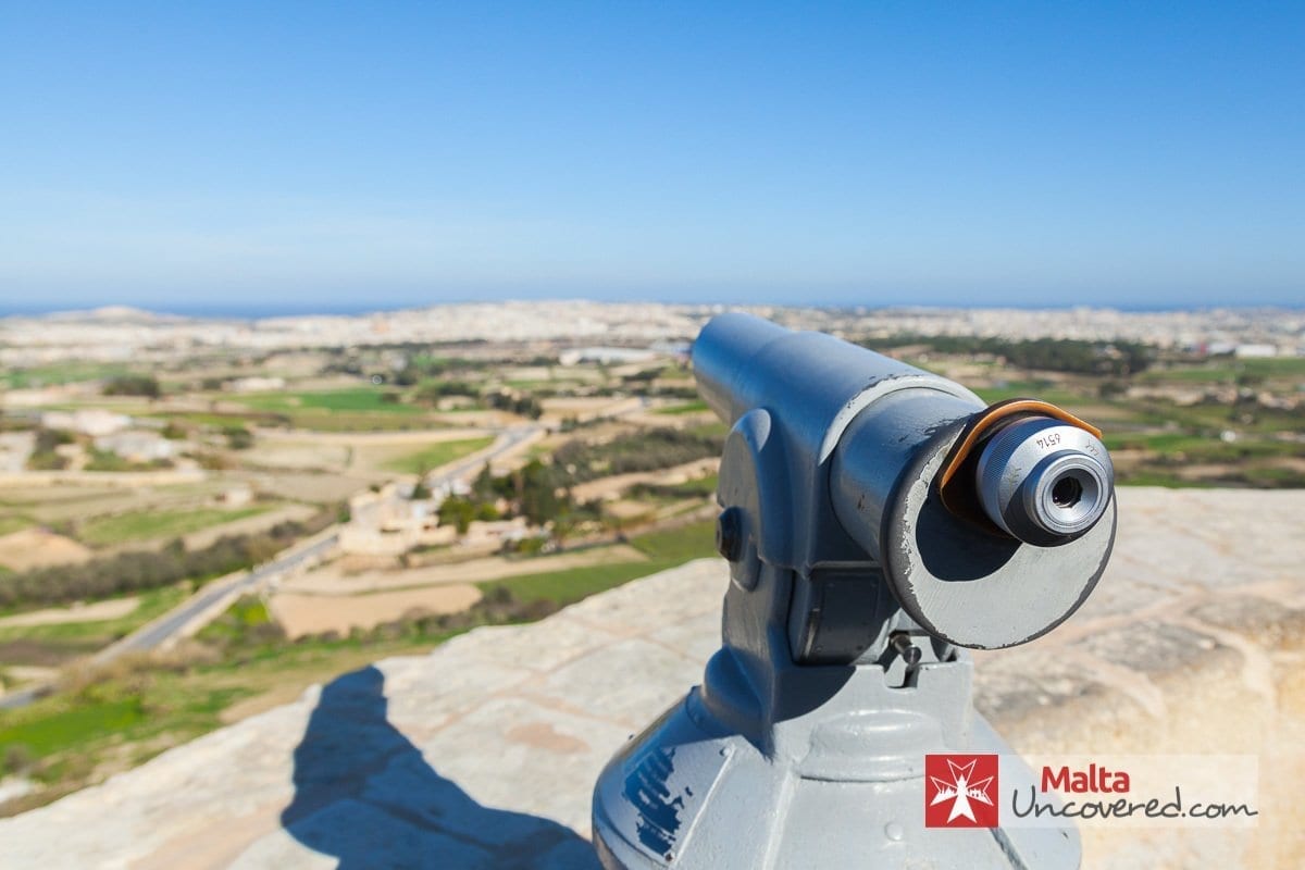 another beautiful view of malta from Mdina city wall