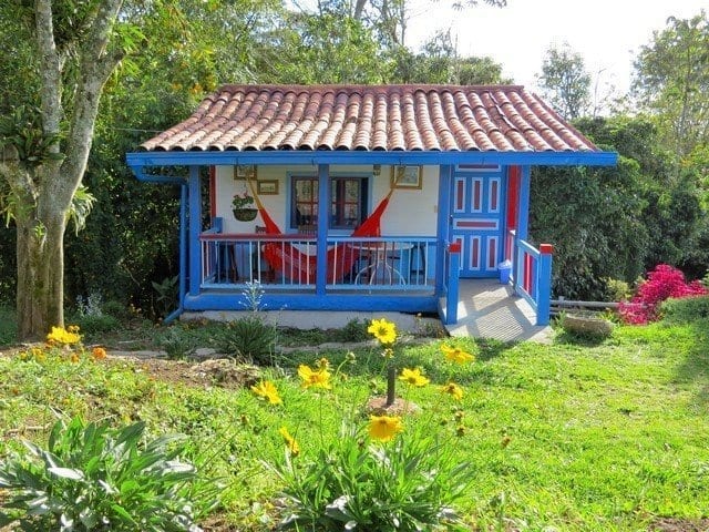 Cabanas y Flores cabins in Jerico Antioquia