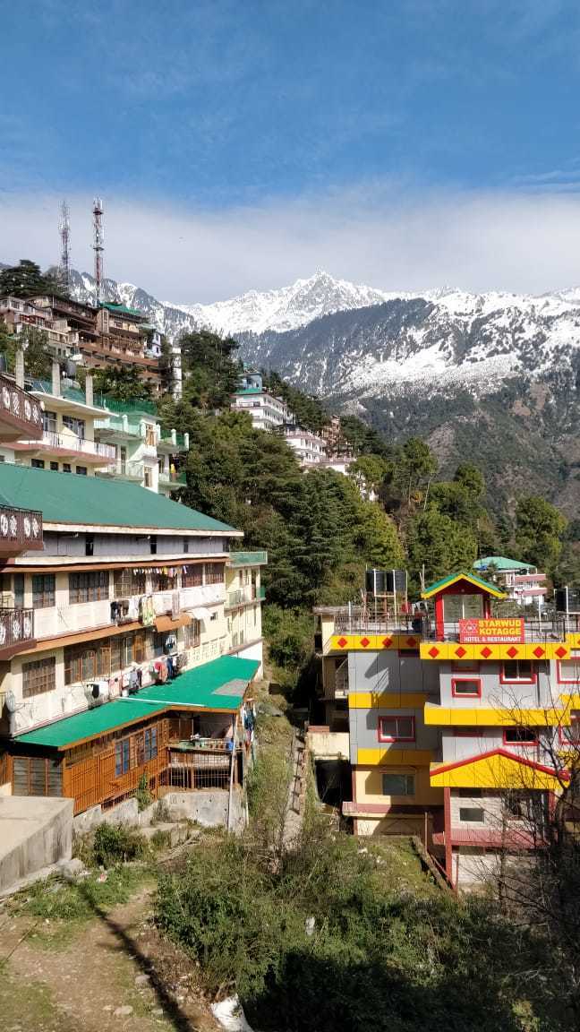 thank you India views of Mcleod Ganj