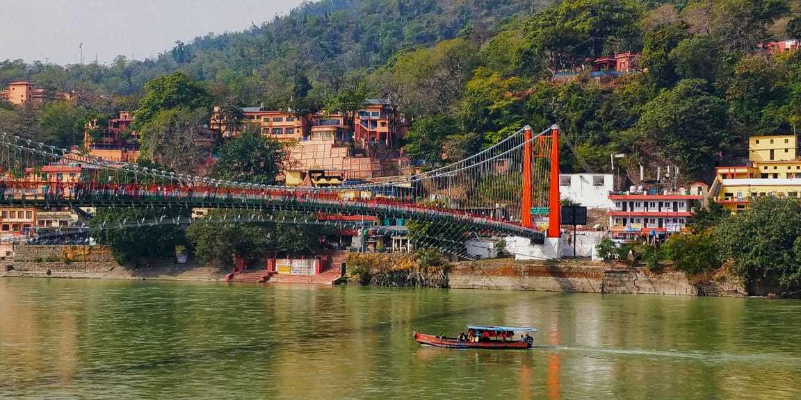 Thank you India - views of Rishikesh