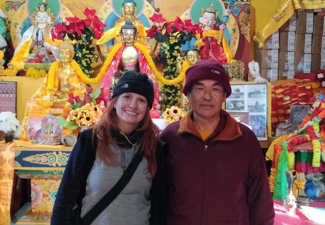 Visit to the Boudha Sadan Shakyamuni Monastery 