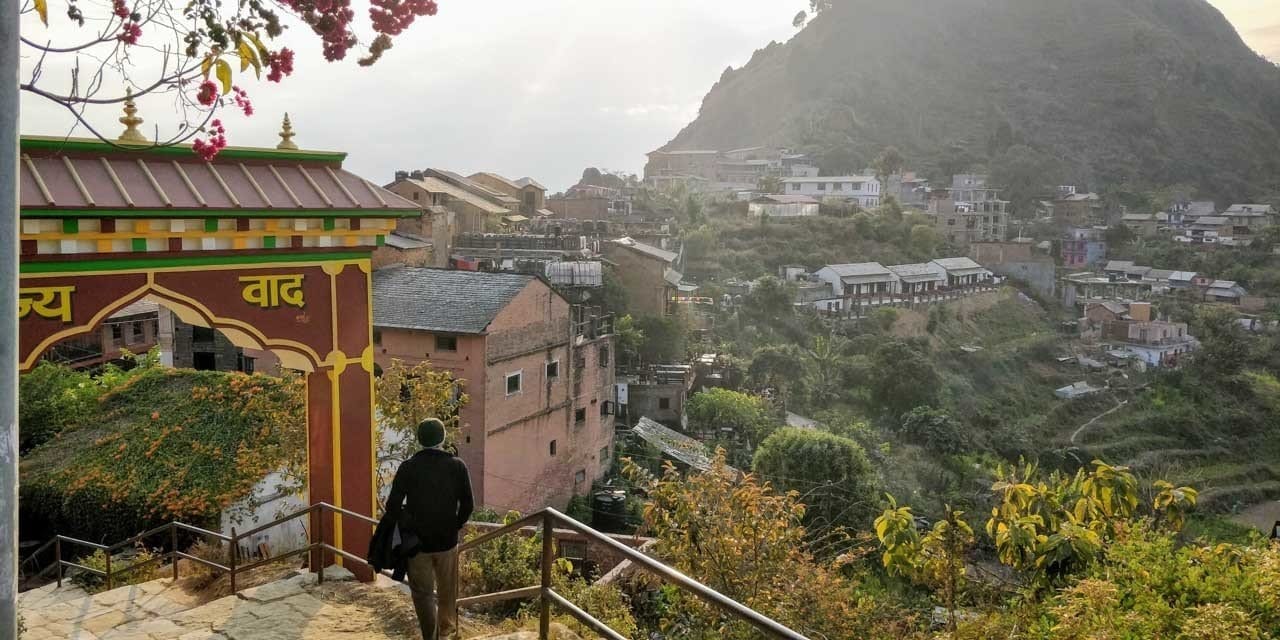 A view looking at Bandipur Nepal