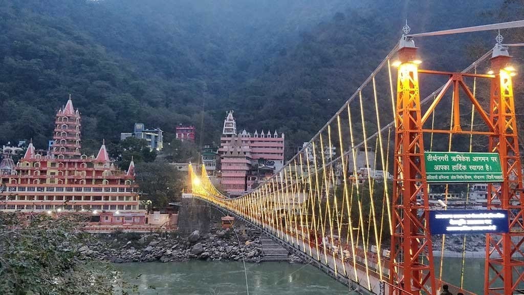 Rishikesh Picture of Rishikesh, one of the most beautiful places in India.