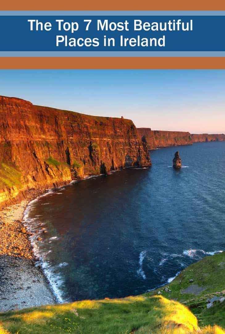 The Top 7 Most Beautiful Places in Ireland_Pintrest the cliffs of moher, one of the top 7 most beautiful places in Ireland