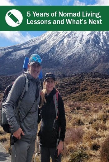 5 Years of Nomad Living, Lessons and What’s Next_Pintrest an example of nomad living - and traveling in New Zealand