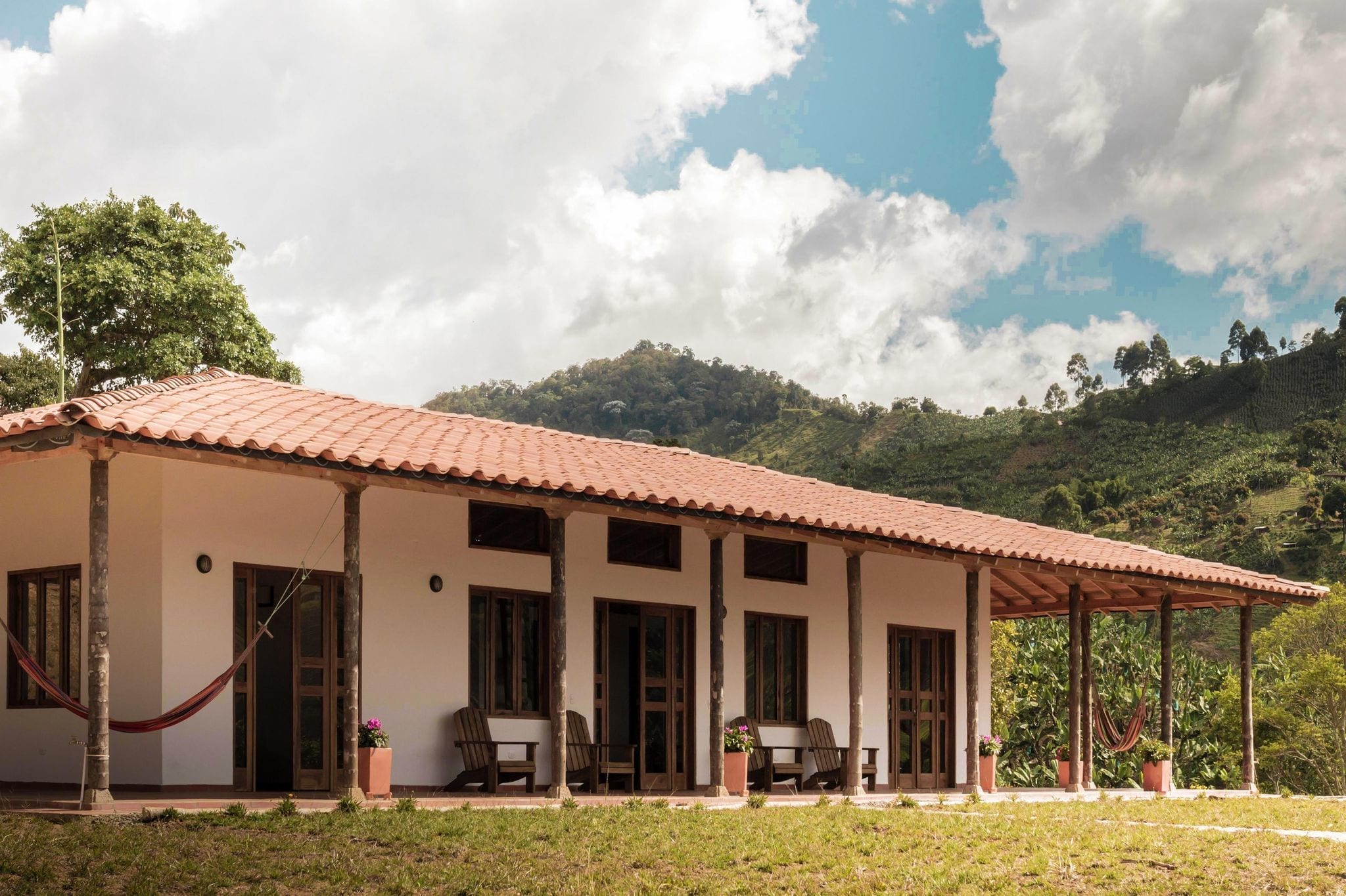 Finca Mariposa front of house Finca Mariposa Jardin